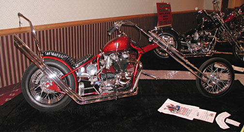 custom chopper exhaust